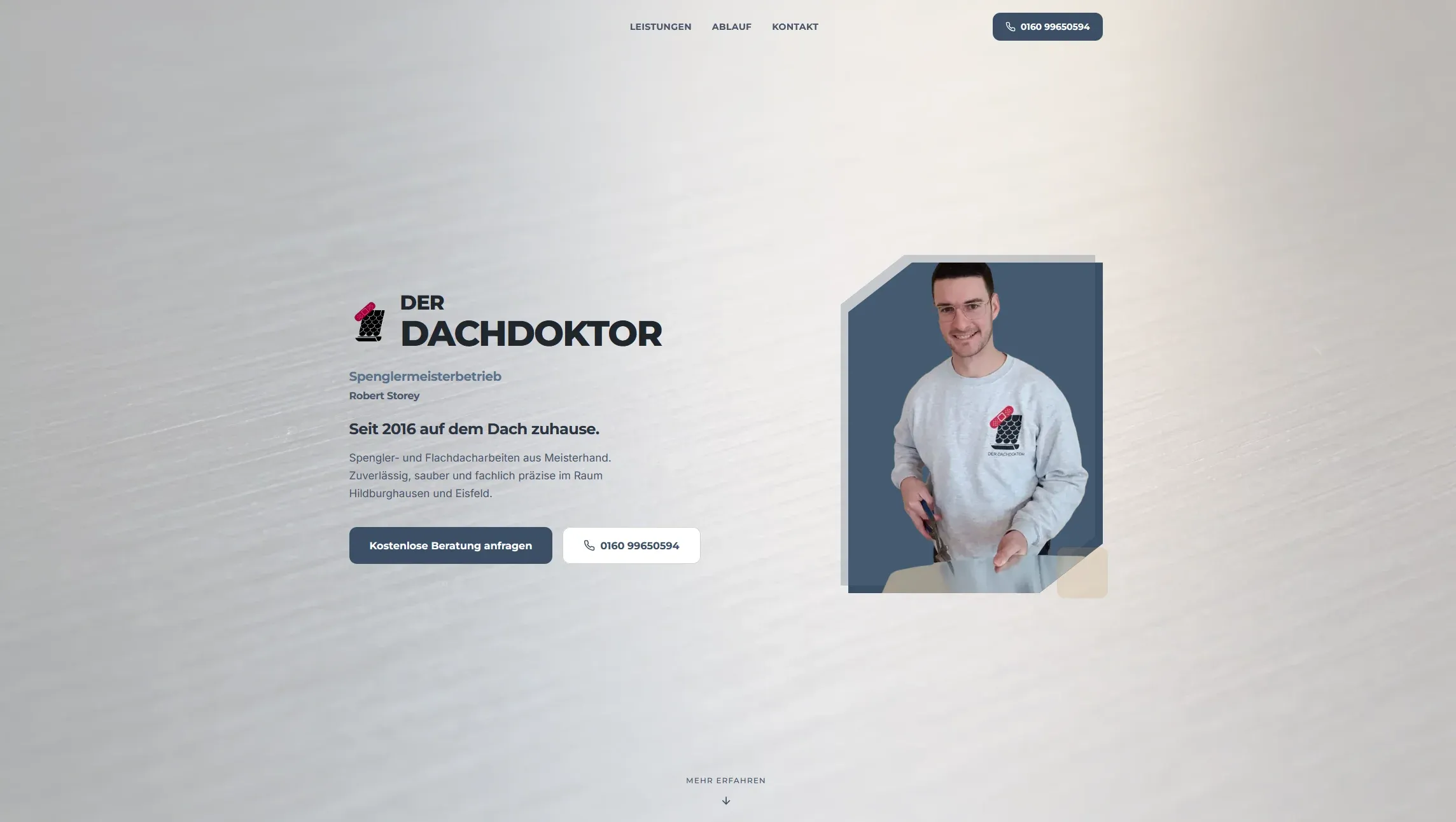 Der Dachdoktor – Robert Storey – Startseite